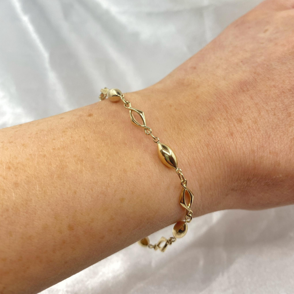 9ct Gold Bracelet John Fitzgerald Jewellers Watchmaker Jewellers Tralee Co. Kerry