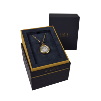 Bulova Rubaiyat Gold Pendant Necklace