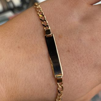 9ct Gold Ladies I.D Bracelet