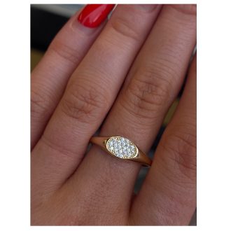 Multi-Stone Signet Ring