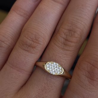 Multi-Stone Signet Ring